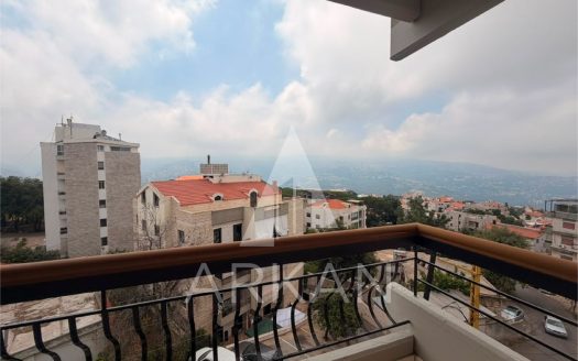Furnished Apartment for Sale in Ajaltoun with Open View
